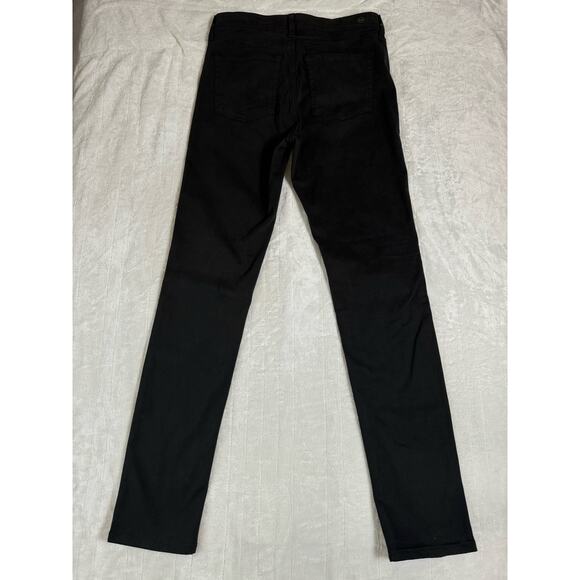 AG Adriano Goldschmied Prima Mid Rise Cigarette Jeans in Black Women’s Size 27 - Picture 3 of 7